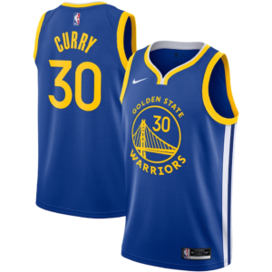 Stephen Curry NBA player jersey.