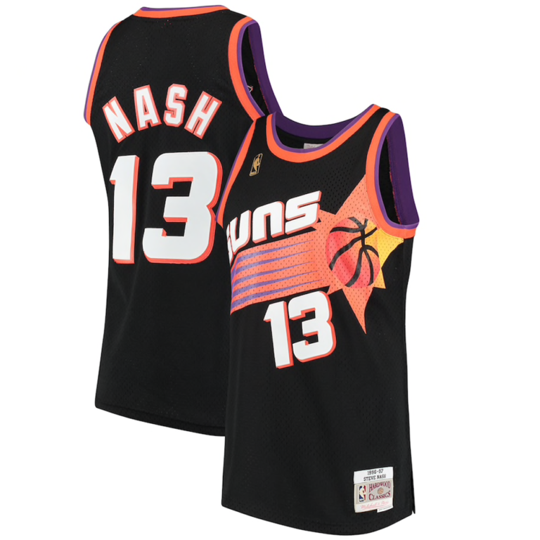 Steve Nash NBA player jersey.