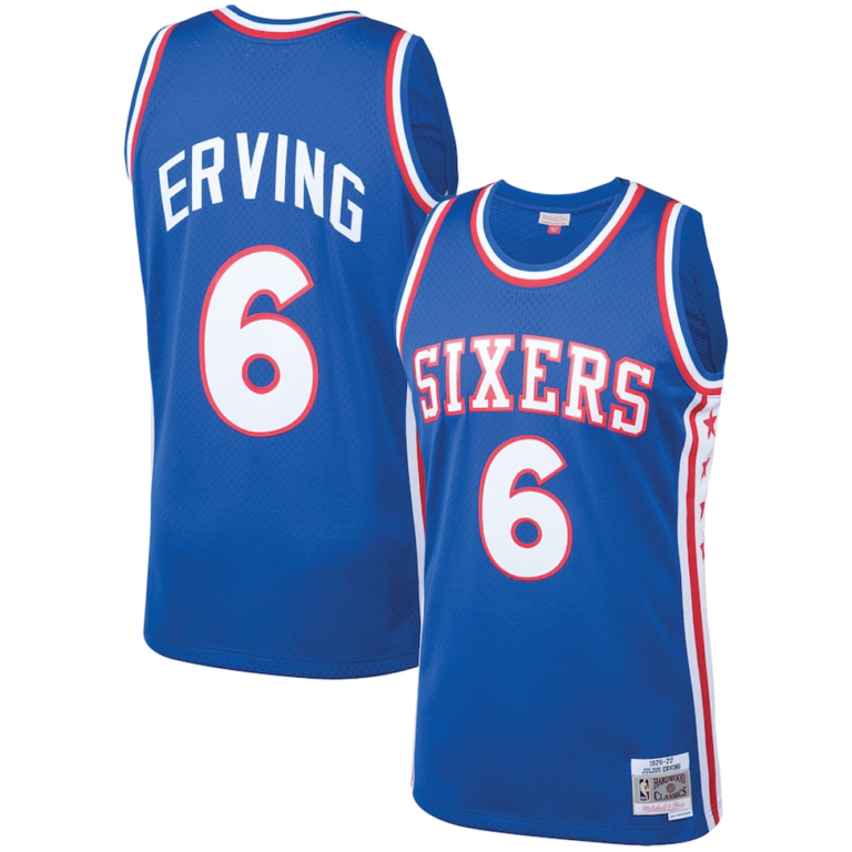 Julius Irving NBA player jersey.