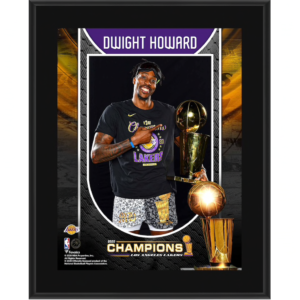 Dwight Howard sublimated player plaque.