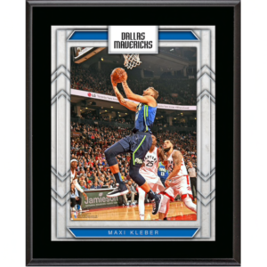 Maxi Kleber sublimated player plaque.