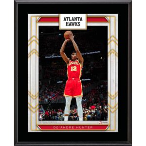 De'Andre Hunter sublimated player plaque.