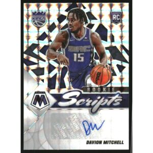 Davion Mitchell basketball card.